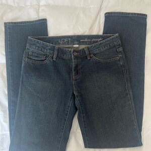 LOFT Women's Modern Straight Jeans